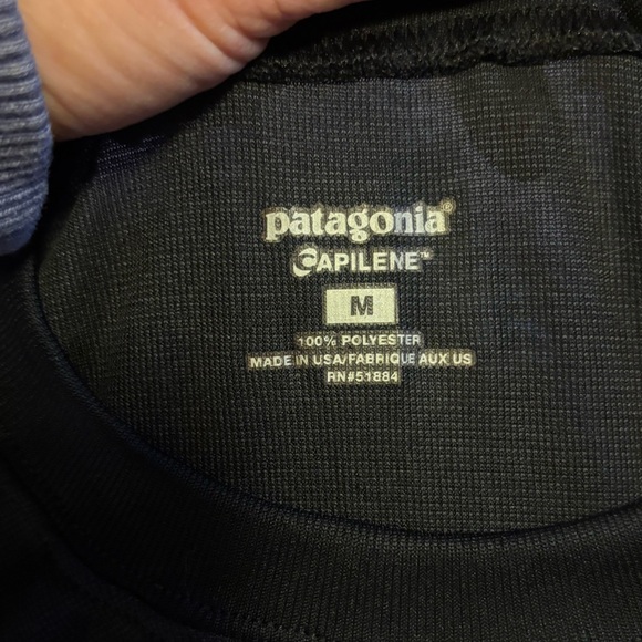 NWT Patagonia men’s Capilene Cool Lightweight Long-Sleeve Shirt sz M - Picture 3 of 7